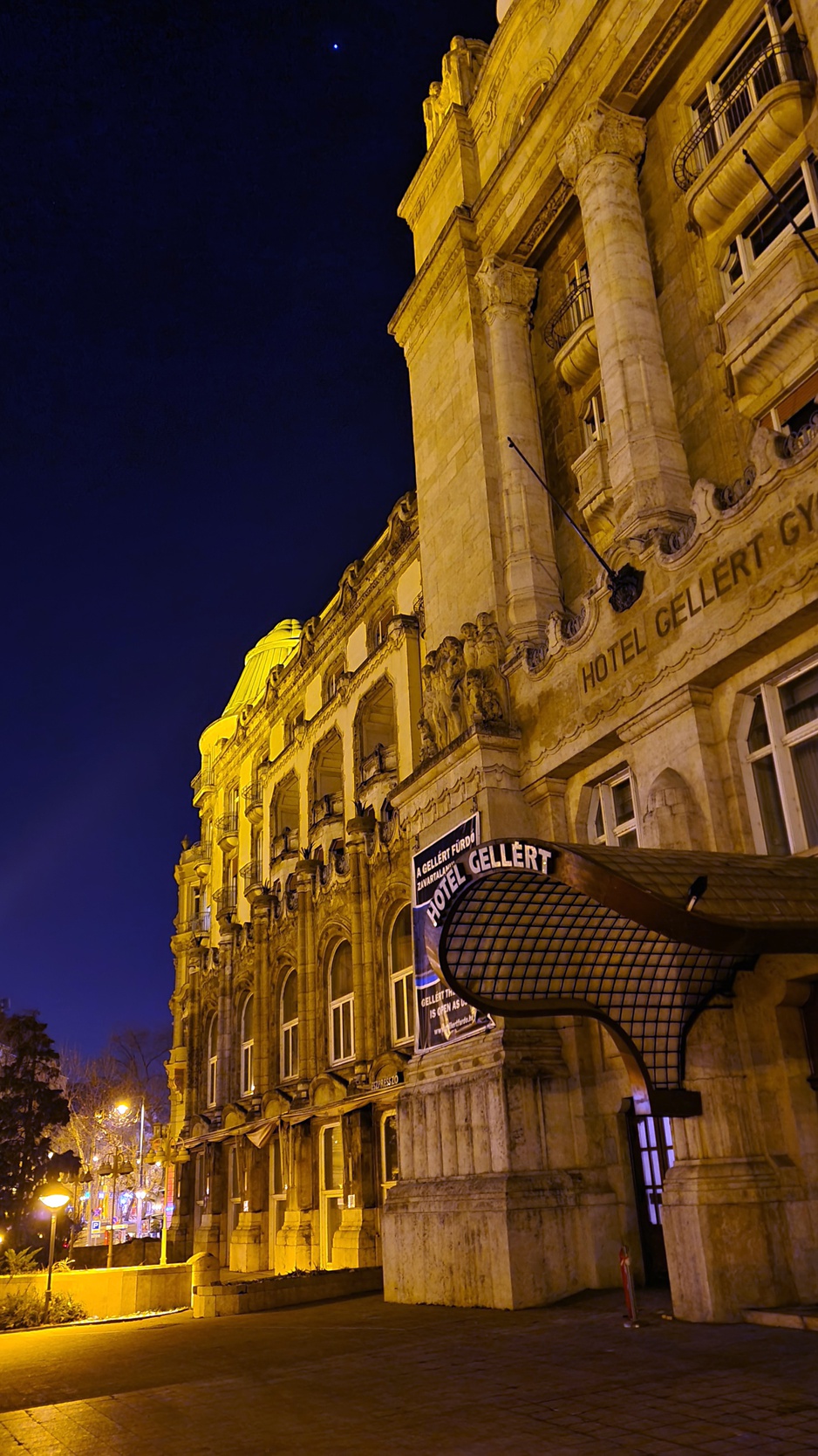 Gellert Hotel Under Renovation