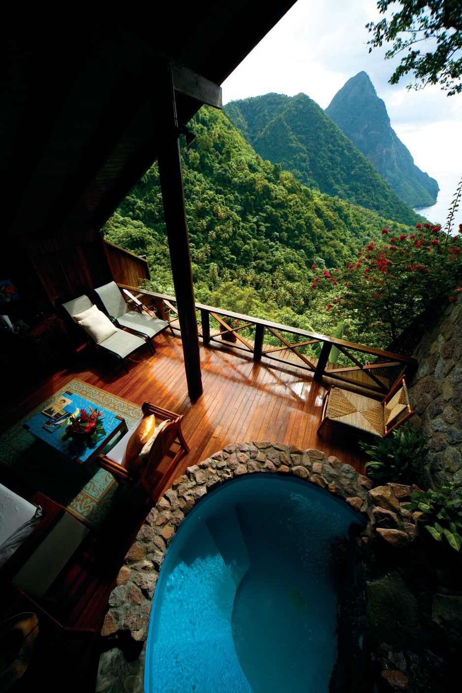 Ladera Resort bungalow views