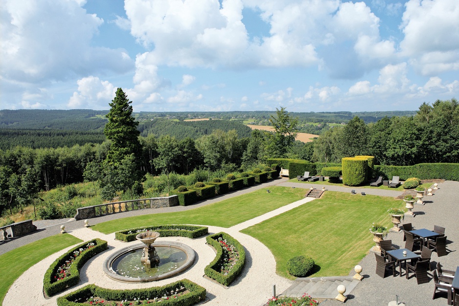 Manoir de Lébioles garden