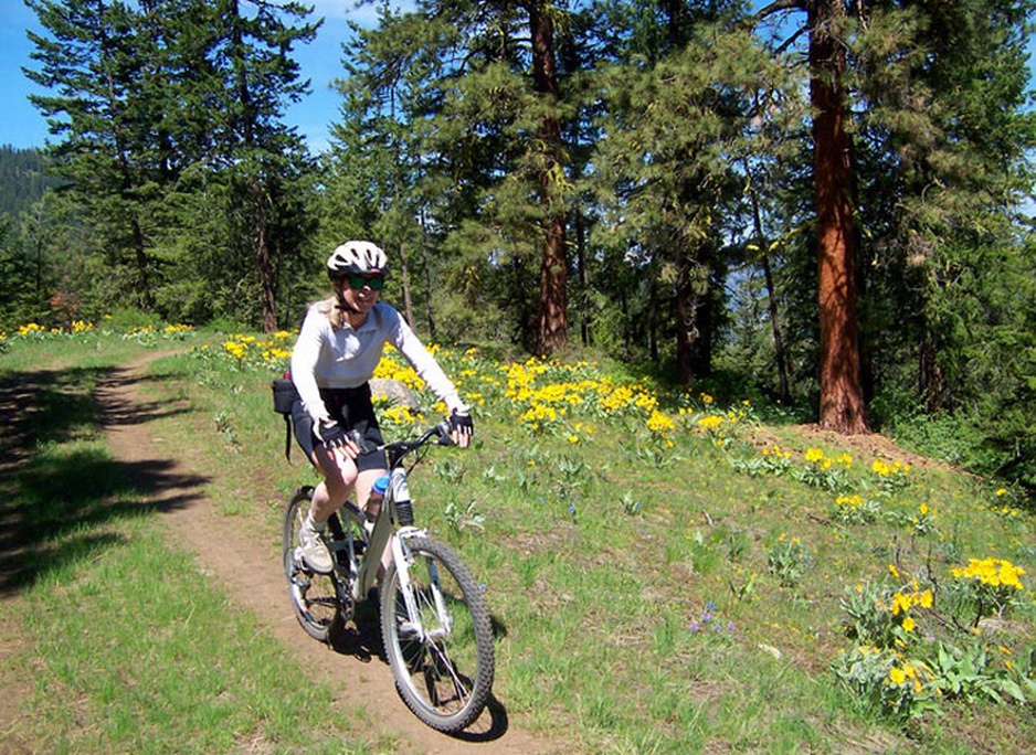 Biking in Methow Valley