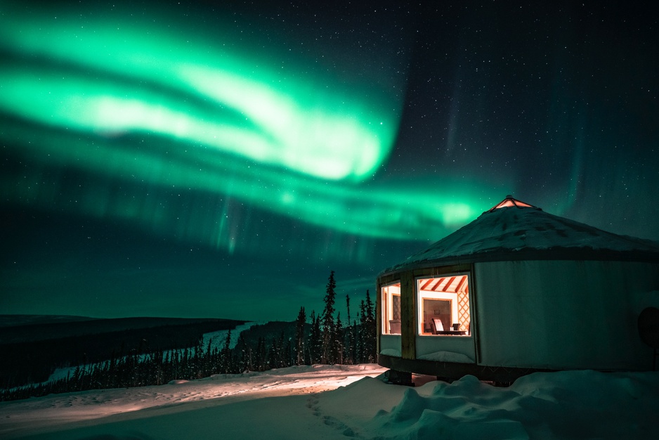 Borealis Basecamp Front Desk Yurt
