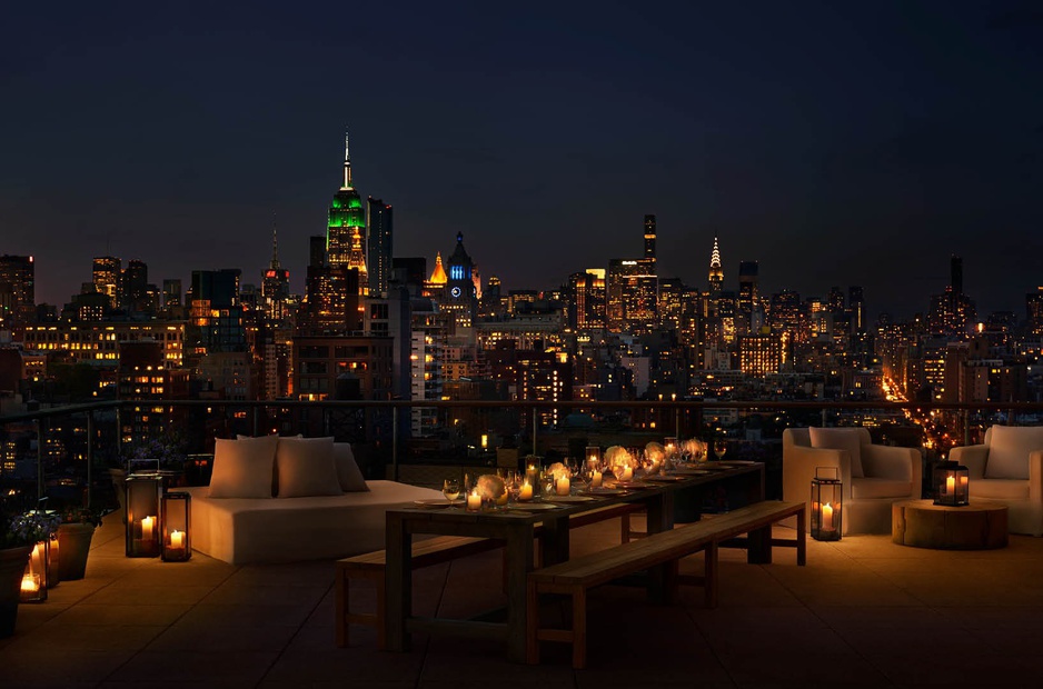 PUBLIC Hotel New York Rooftop Panorama