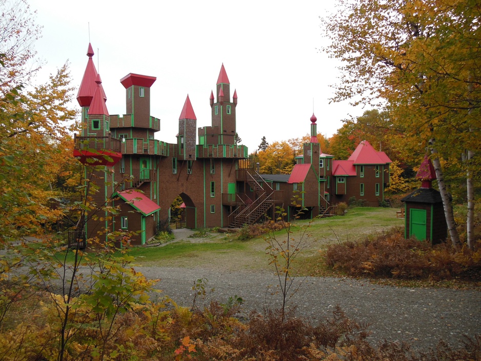 Auberge Du Château Bahia Castle In Autumn