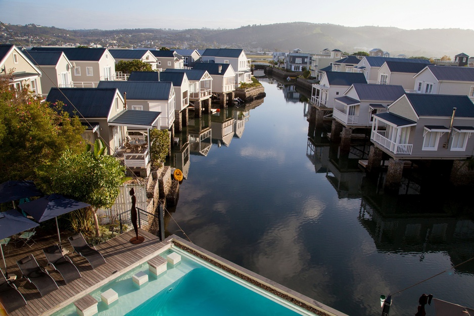 Turbine Hotel & Spa View on the Pool and the Bay