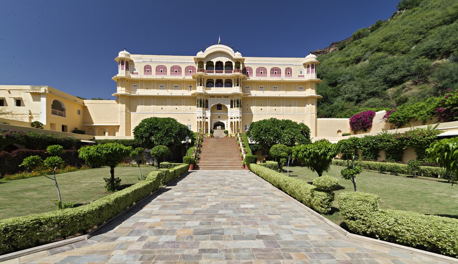 Samode Palace hotel front