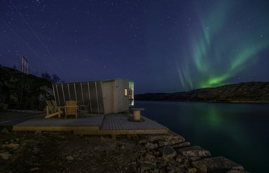 Manshausen Island Northern Lights