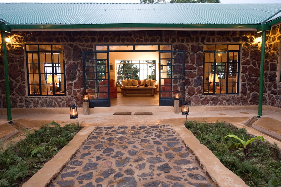 Clouds Mountain Gorilla Lodge Main Entrance