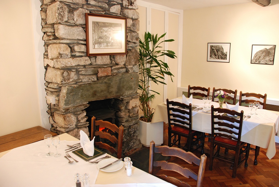 Old Dungeon Ghyll restaurant