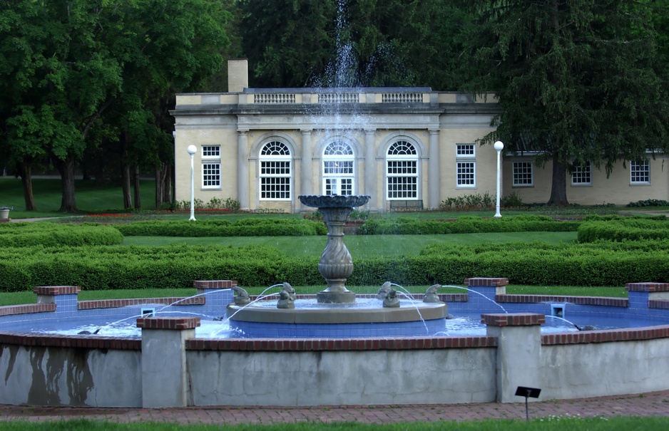 West Baden Springs fountain