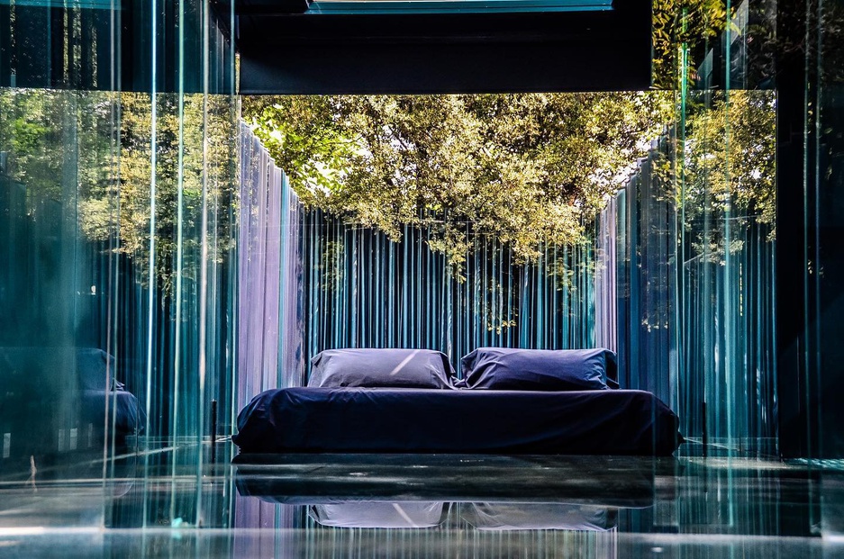 Les Cols Pavellons Unusual Bedroom