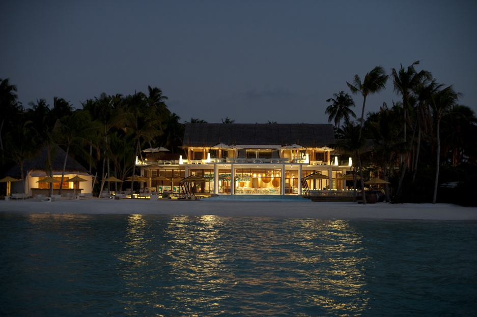 Niyama Maldives at night