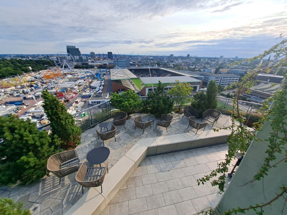 Hamburg Bunker Rooftop Terrace