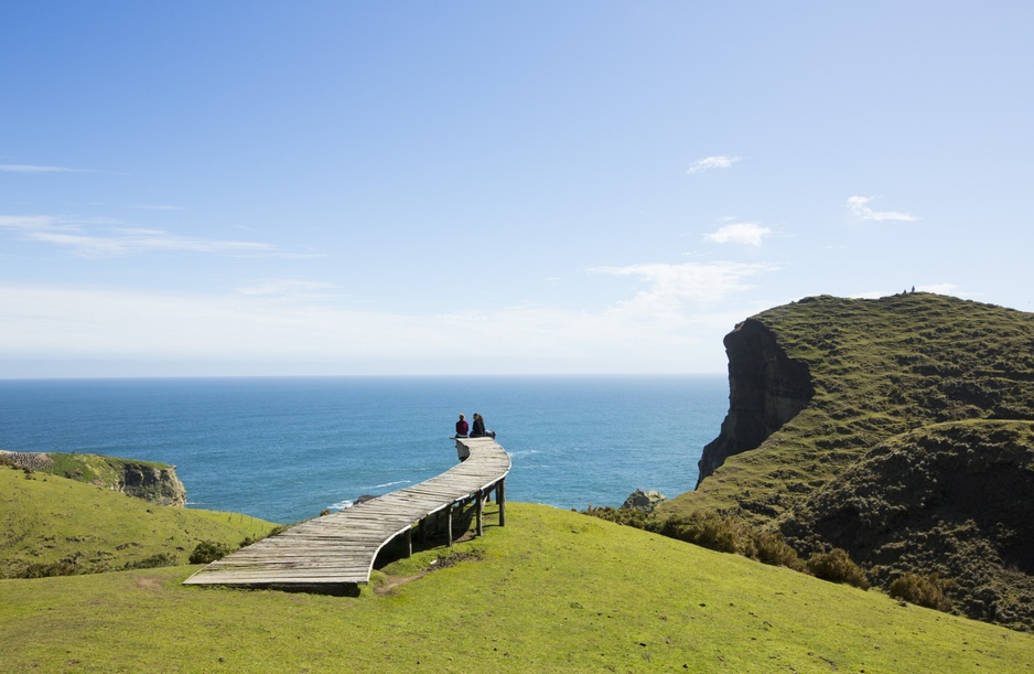 Pullao Bay cliffs