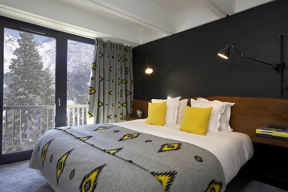 Totem Flaine Hotel bedroom