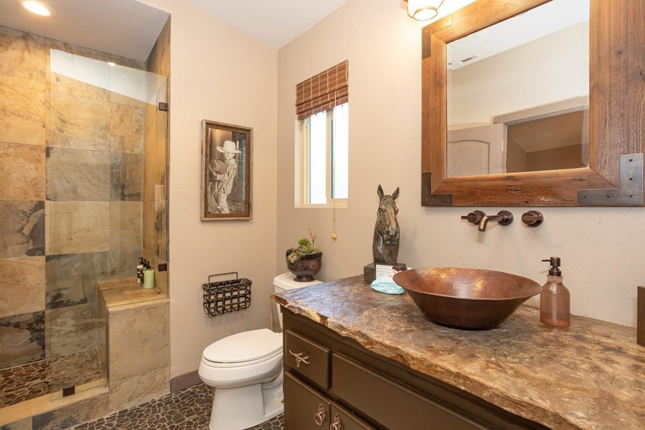 Old West Temecula Main Home Bathroom