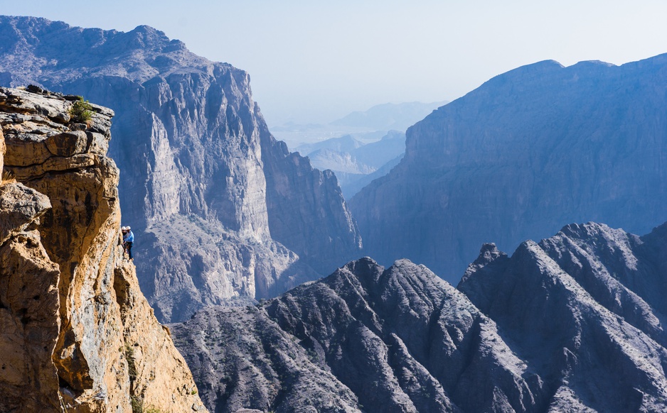 Al Jabal Al Akhdar rock climbing