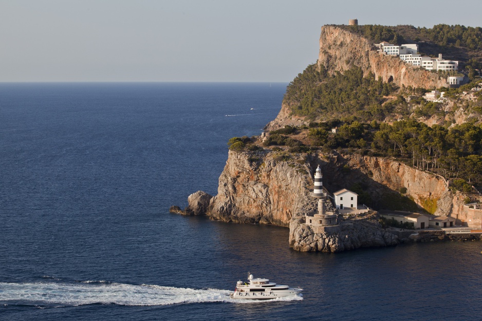 Jumeirah Port Soller on the cliffs