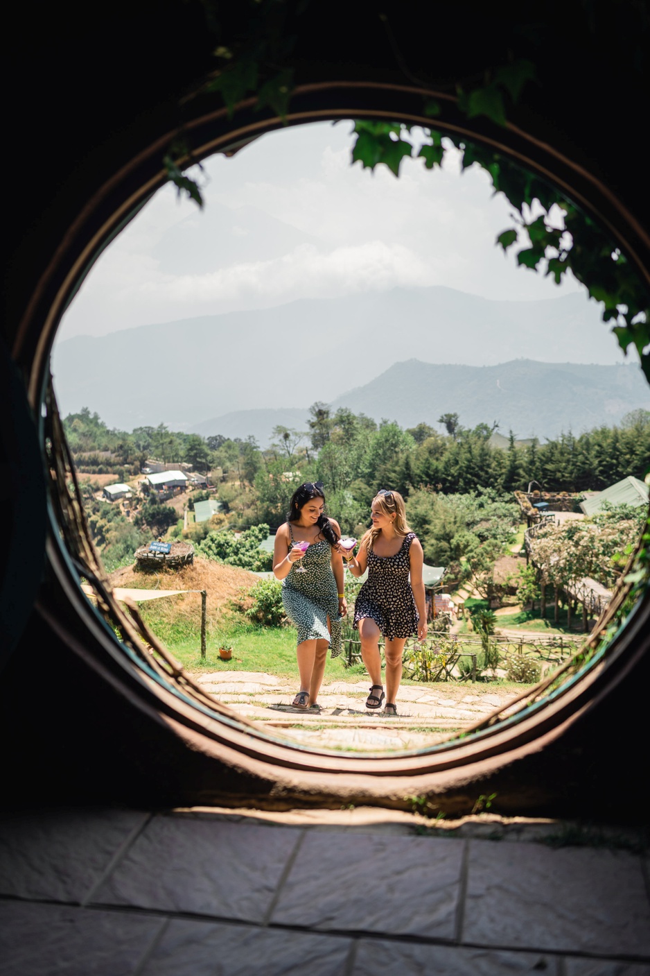 Hobbitenango Hobbit House Entrance Hole