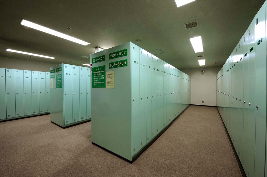 Capsule Inn Sapporo lockers