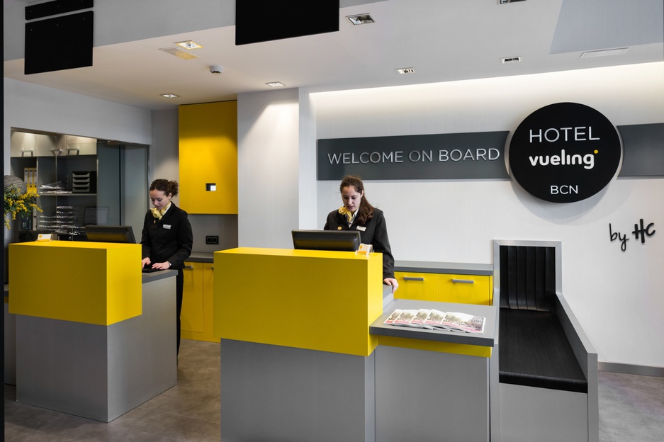 Hotel Vueling BCN reception