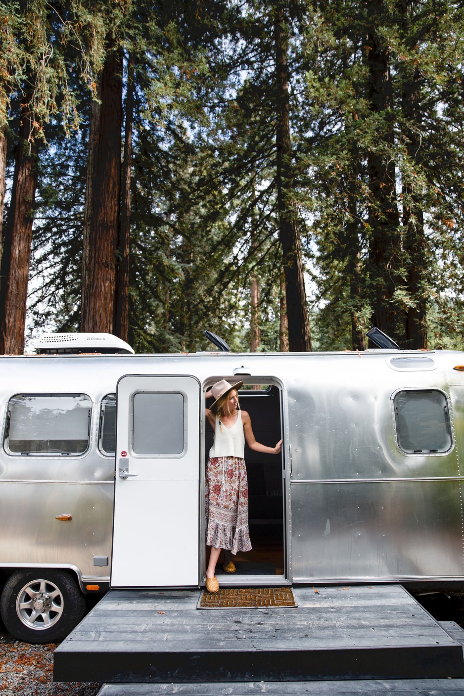 AutoCamp Russian River Airstream Suite Entrance