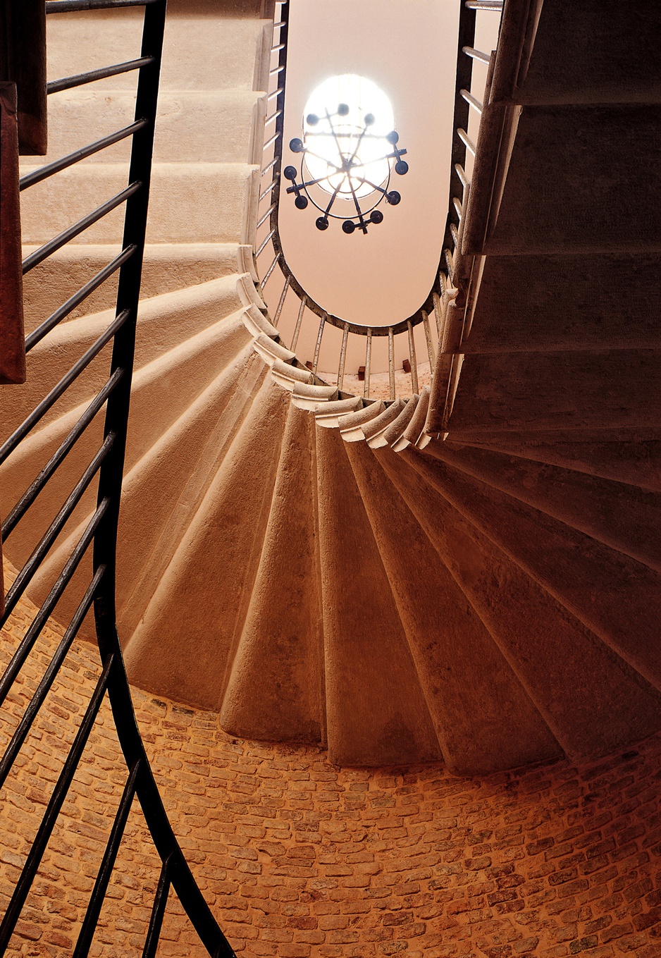 Hotel Metropole Venice circular stairs