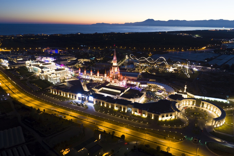 The Land Of Legends Kingdom Hotel Drone Photo