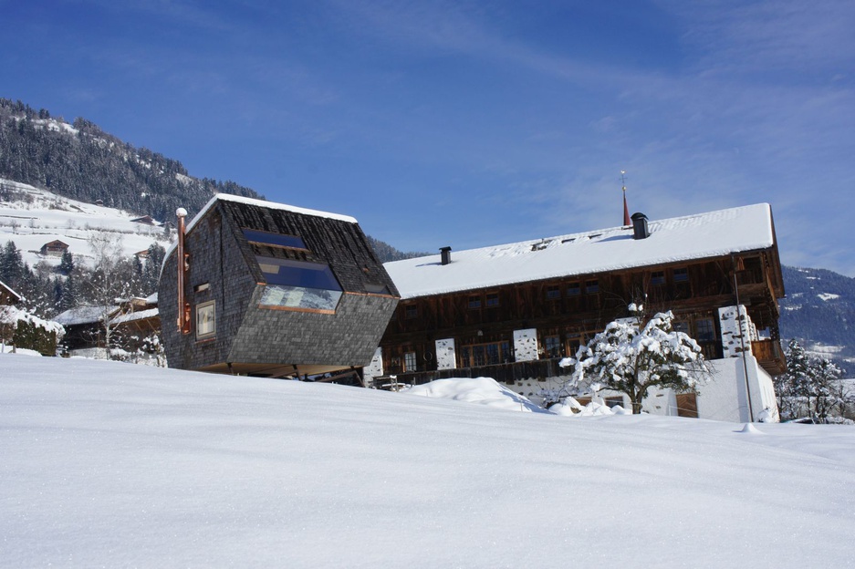 Ufogel Austrian extraterrestrial architecture in the Alps