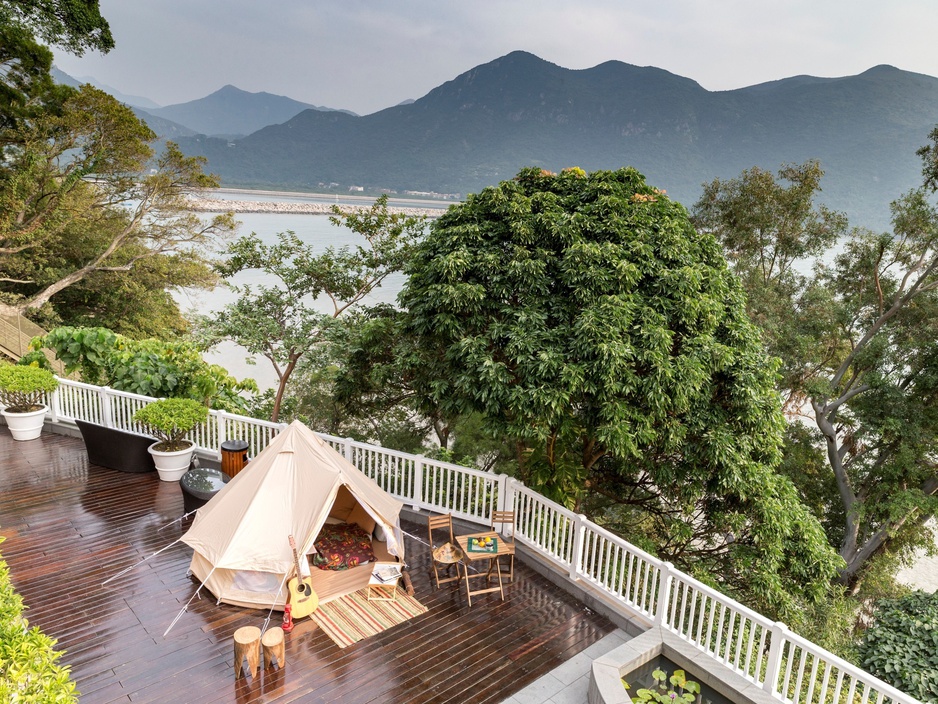 Tai O Heritage Hotel Terrace with Sea View