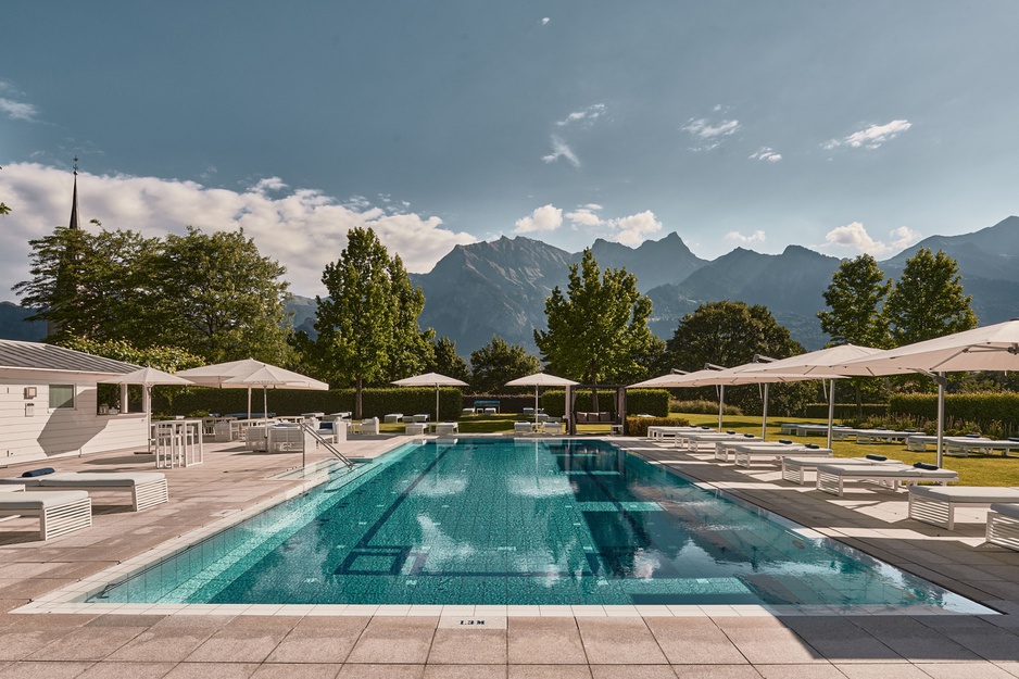 Grand Resort Bad Ragaz Helenabad Outdoor Pool