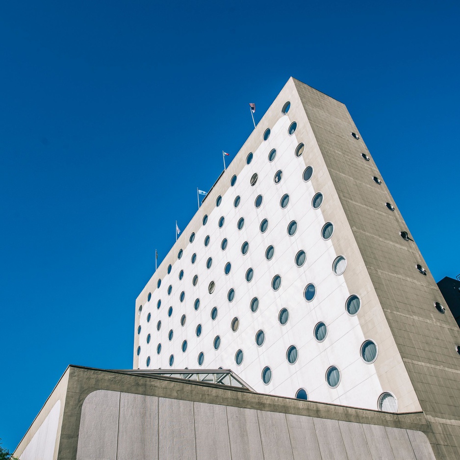 The Maritime Hotel Exterior With Porthole Windows Like On Cruise Ships