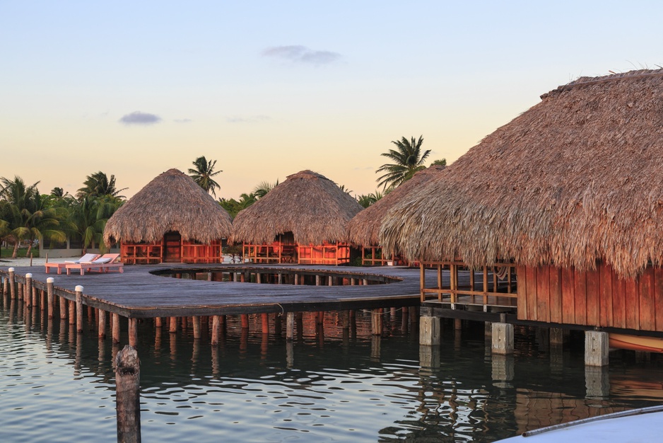 St. George's Caye Resort Oceanfront Cabanas