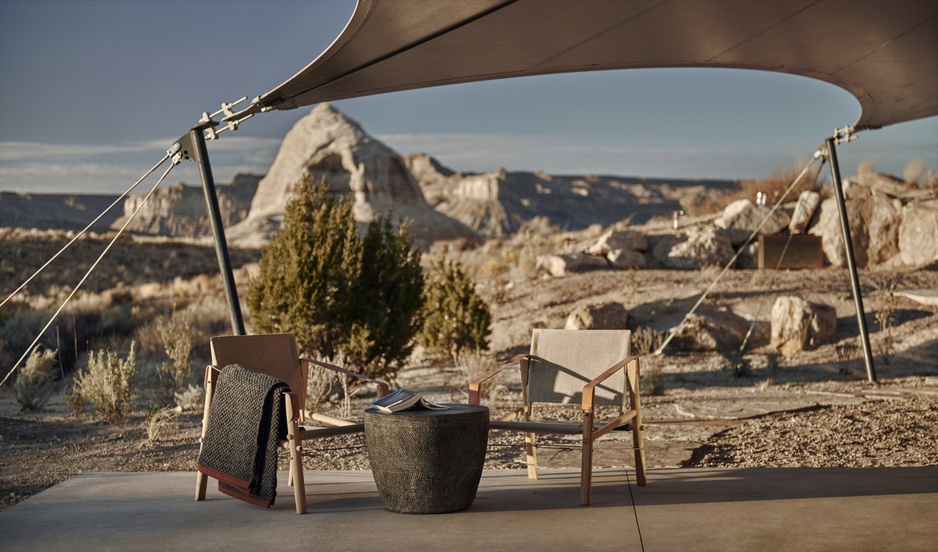 Camp Sarika, Amangiri Terrace Panorama