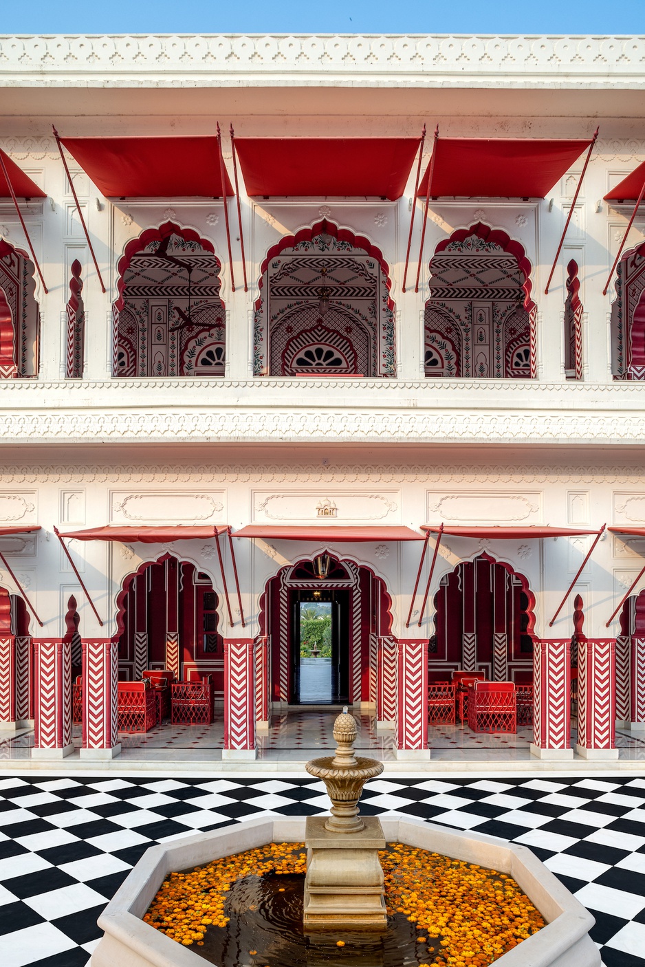 Villa Palladio Jaipur Fountain