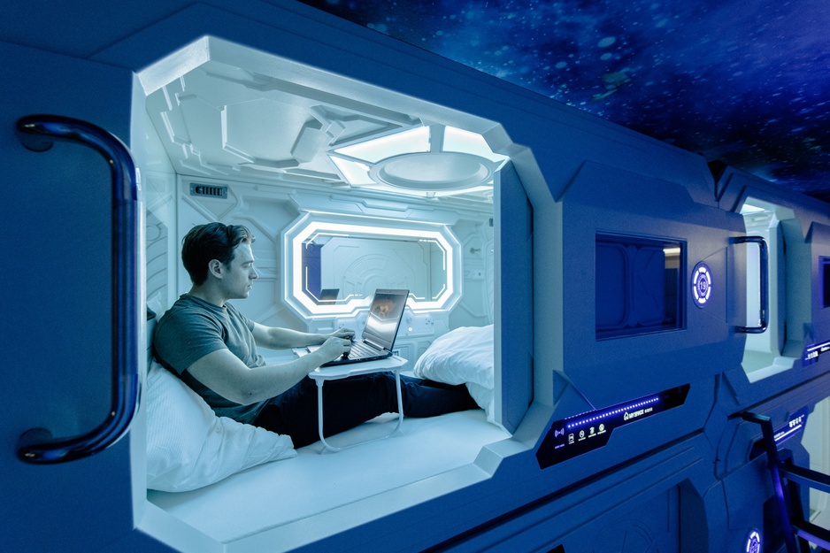 Capsule Hotel Lucerne Capsule Bed