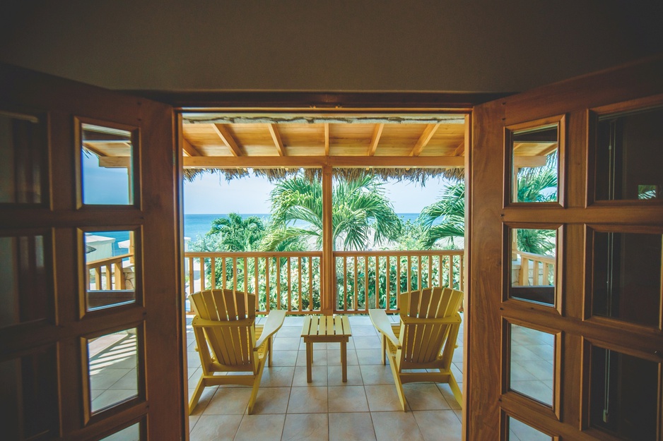 Ocean Cliff Hotel Rooftop Cottage Balcony