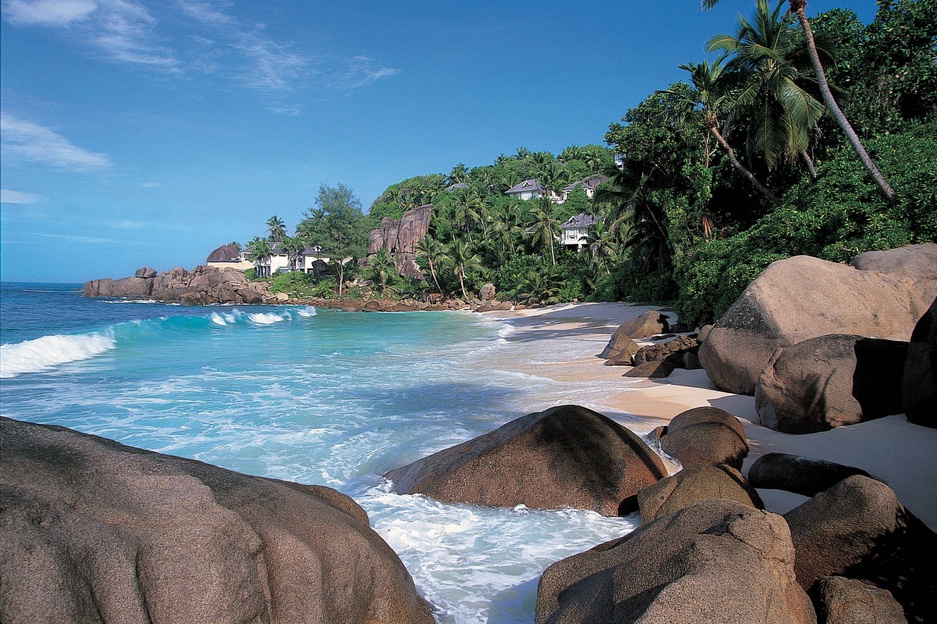 Indian Ocean and Banyan Tree Seychelles