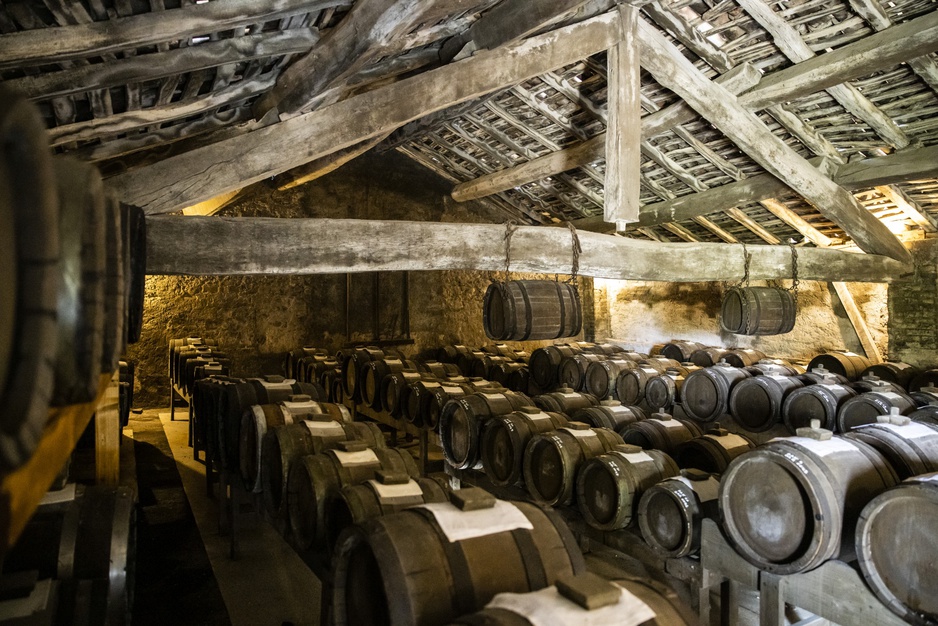 Roncolo1888 Seventeenth-Century Wine Cellar Barrels