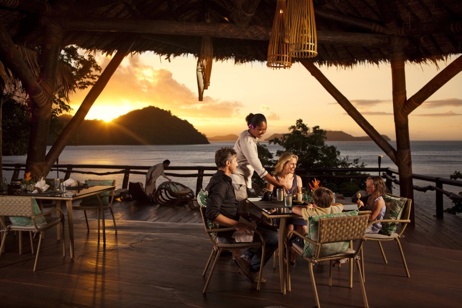 Seagrass Restaurant at Laucala Island Resort