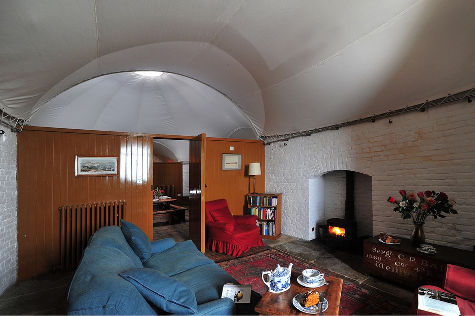 Martello Tower living room