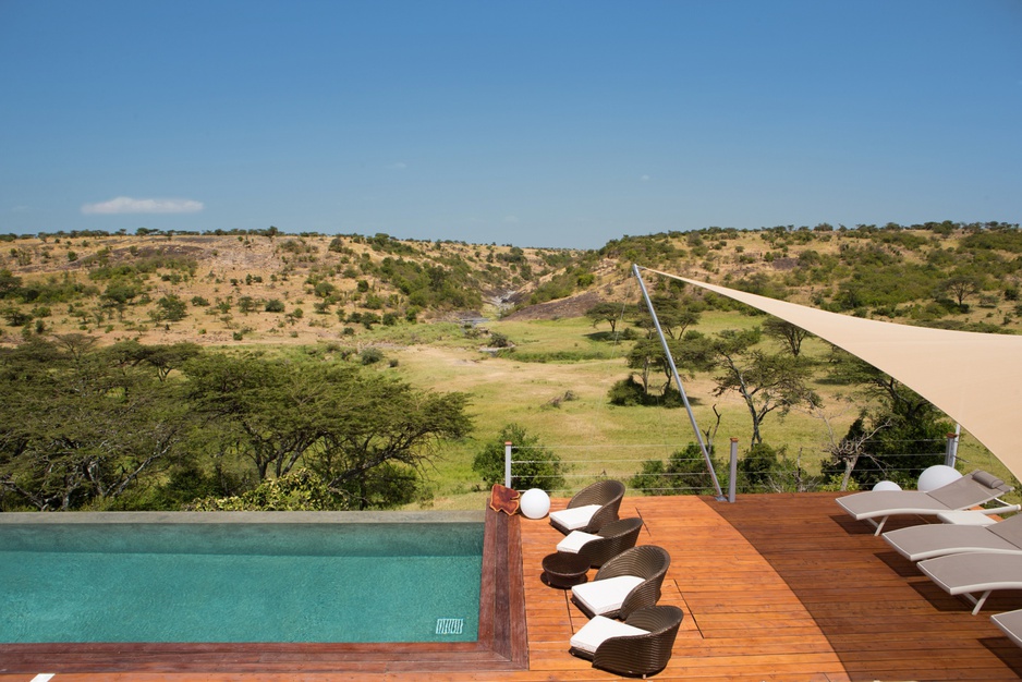 Mahali Mzuri swimming pool