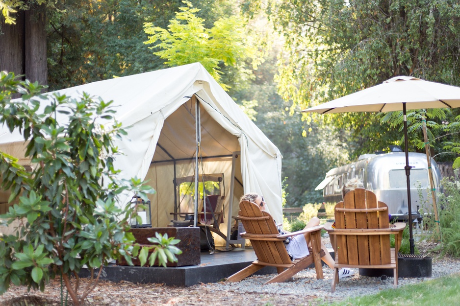 AutoCamp Russian River Luxury Tent Suite