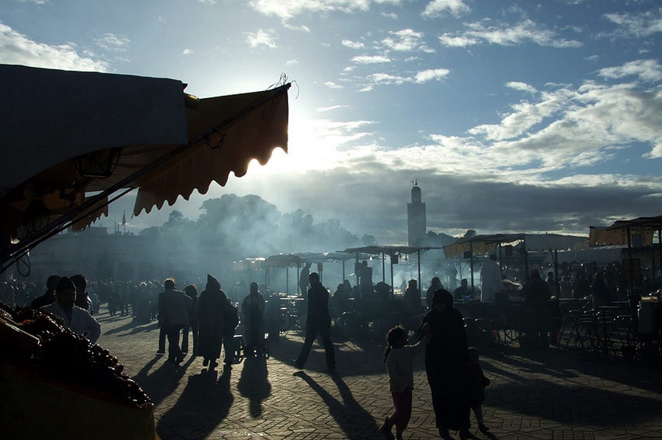 Marrakesh market