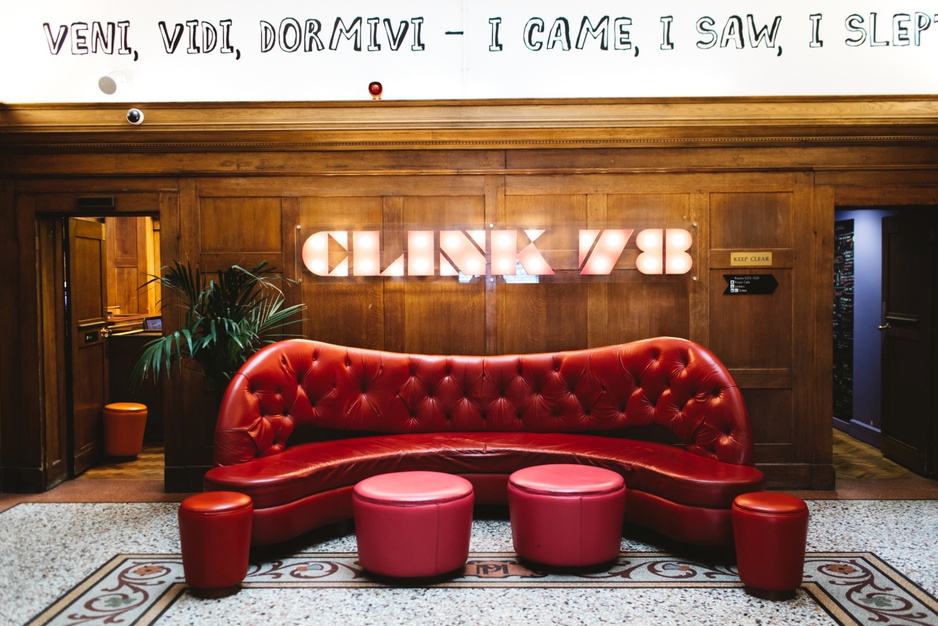 Clink78 Hostel lobby