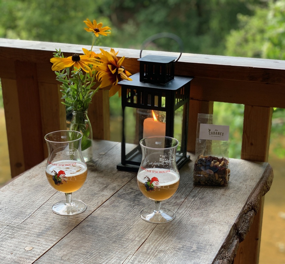 Cabane Perchée Balcony