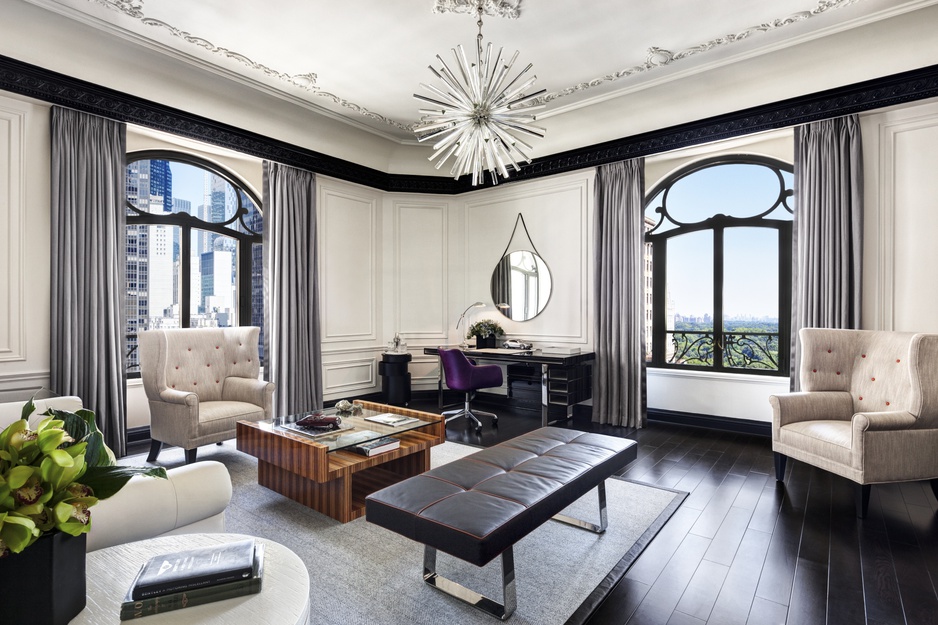 The St. Regis New York - Bentley Suite Living Area