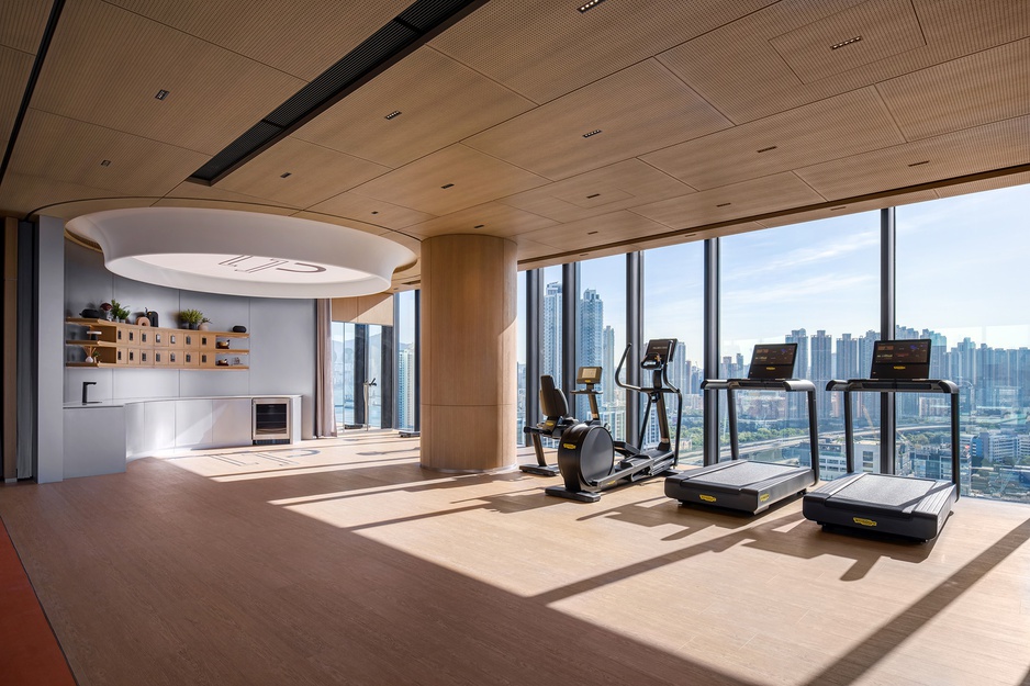 Townplace Gym With Panoramic Views of Hong Kong