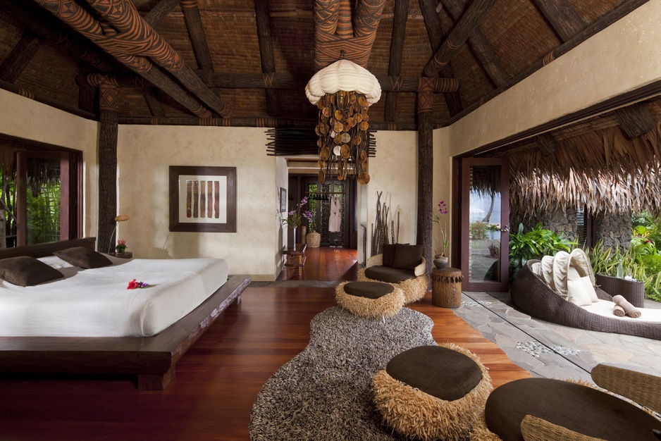 Laucala Island Resort Plateau Villa bedroom