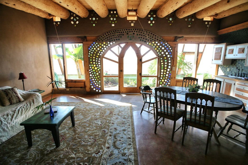 Earthship Spacious Space