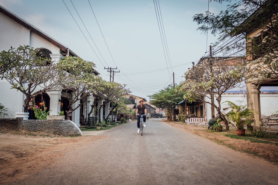 Biking In Champasak